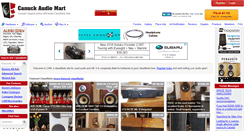 Desktop Screenshot of canuckaudiomart.com